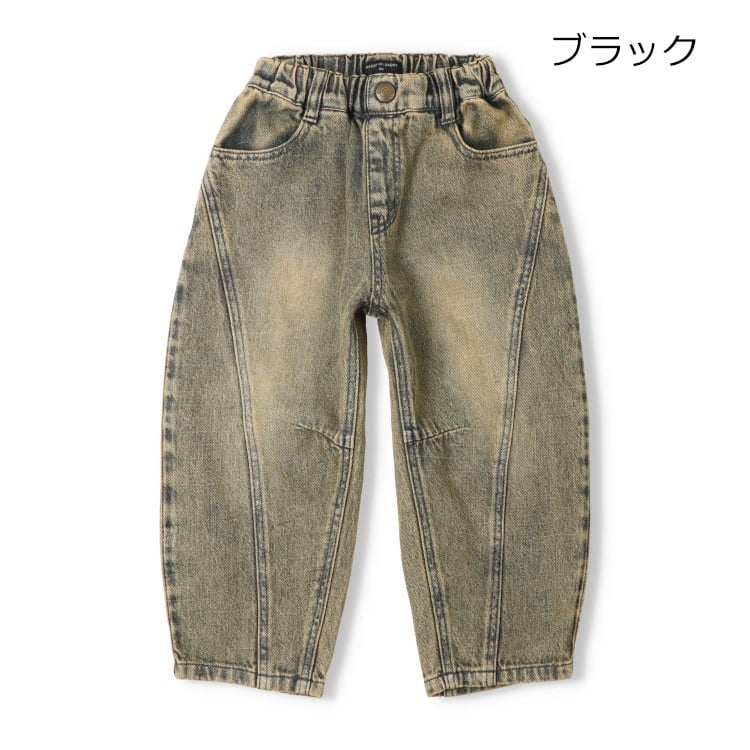 🆕【⭐訂購⭐】🇯🇵日本直送🌀Daddy Oh Daddy 仿舊 繭型牛仔褲 #baggyjeans🌀[ELEA-0010][260601]