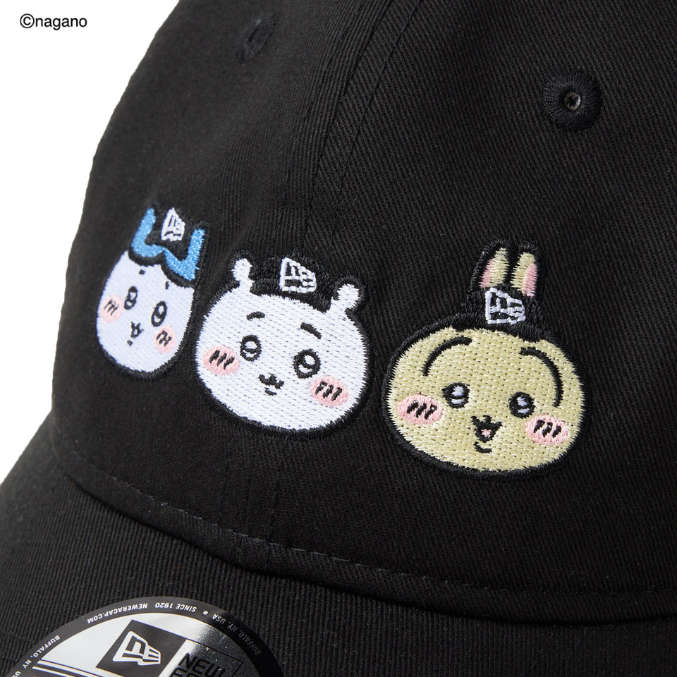 New Era 9TWENTY Chiikawa / Chiikawa, Hachiware, Usagi, Black