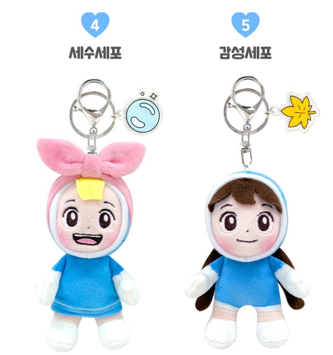 유미의 세퍼들3 柔美的細胞小將3 官方周邊 細胞公仔＆keyring 