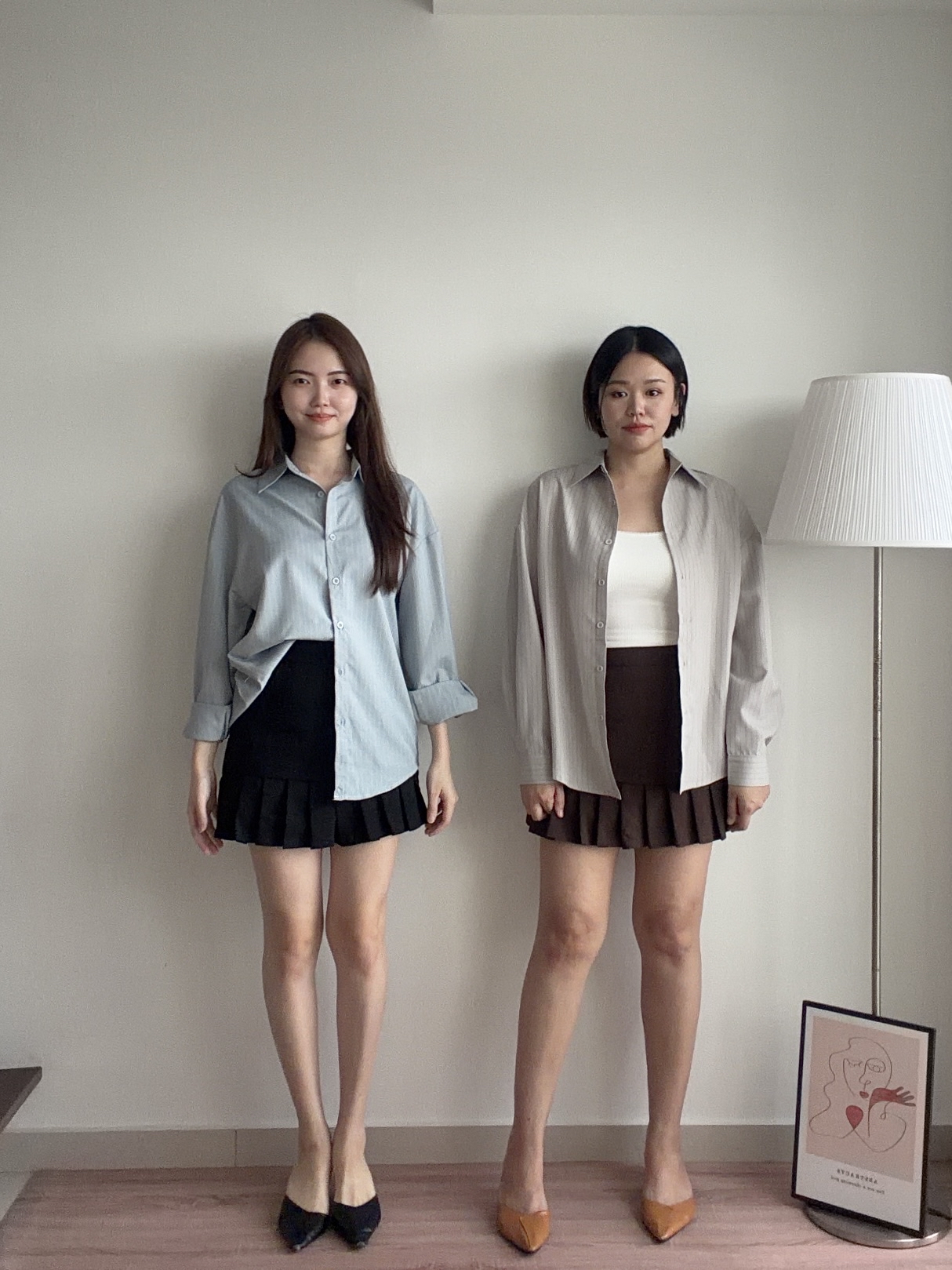 T4537 Long Sleeve Oversized Shirt - 3 Colors 