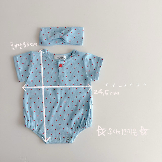🇰🇷My Bebe包屁+髮帶