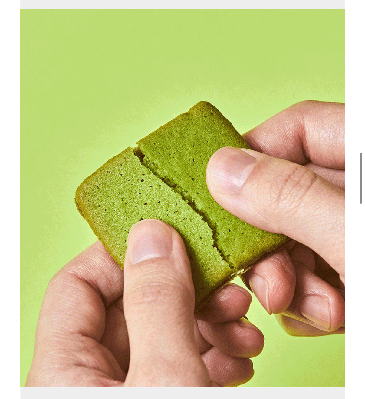 韓國直送  Super Matcha Latte Cream Sand 超級抹茶拿鐵奶油三明治（6片）
