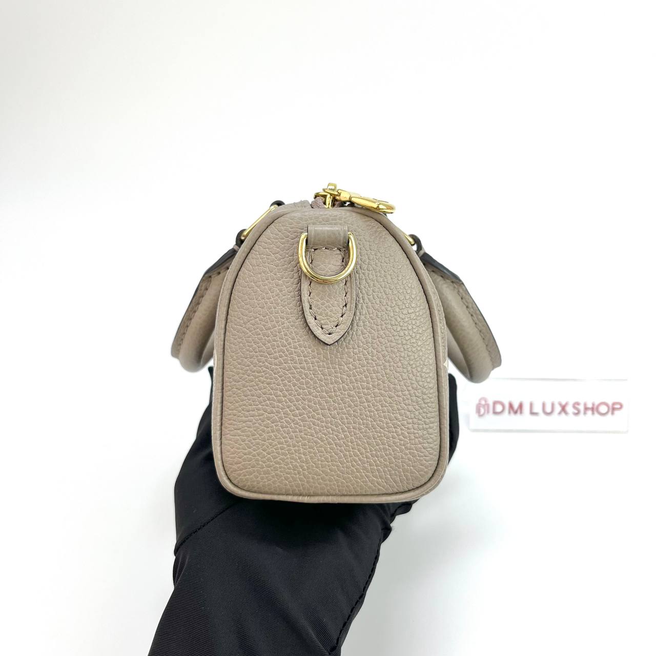 LV Bicolour Nano Speedy Grey GHW