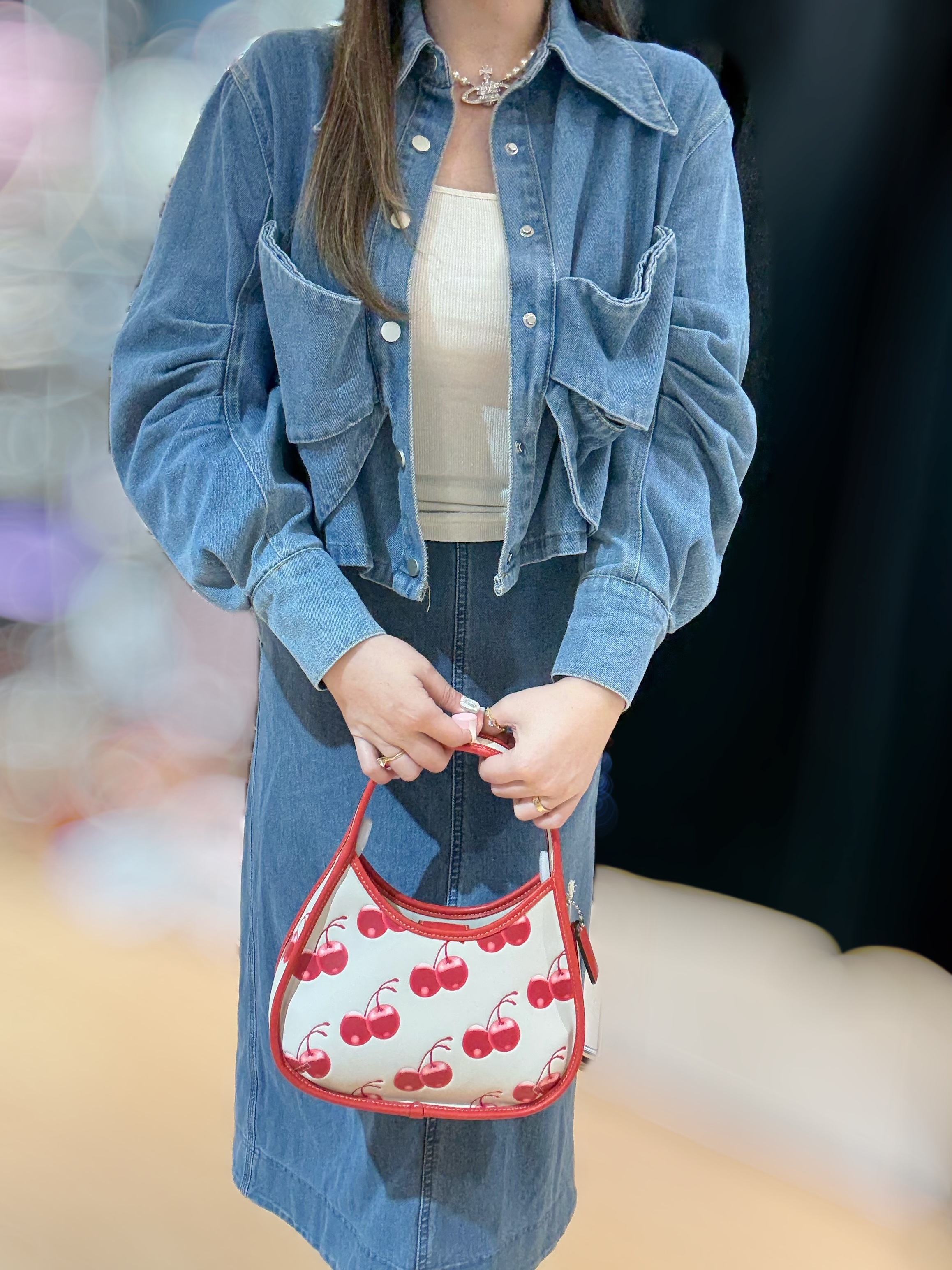 Coach Ergo bag cherry/red