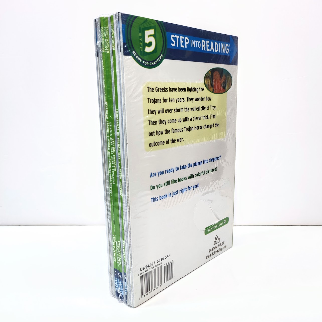 Step into Reading Level 1- Level 5  分級閱讀經典 小達人點讀版 B152