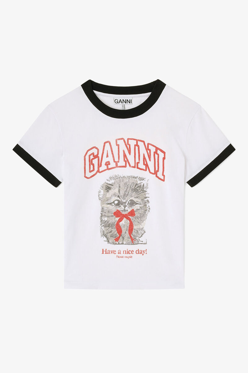 訂貨📮新款✨Ganni 短Tee 夏天必備  Size XS S M L