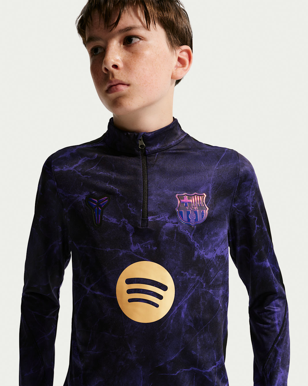 Nike Barcelona 巴塞羅拿 2026-27 大童作客PreMatch賽前長袖上衣 IR0067