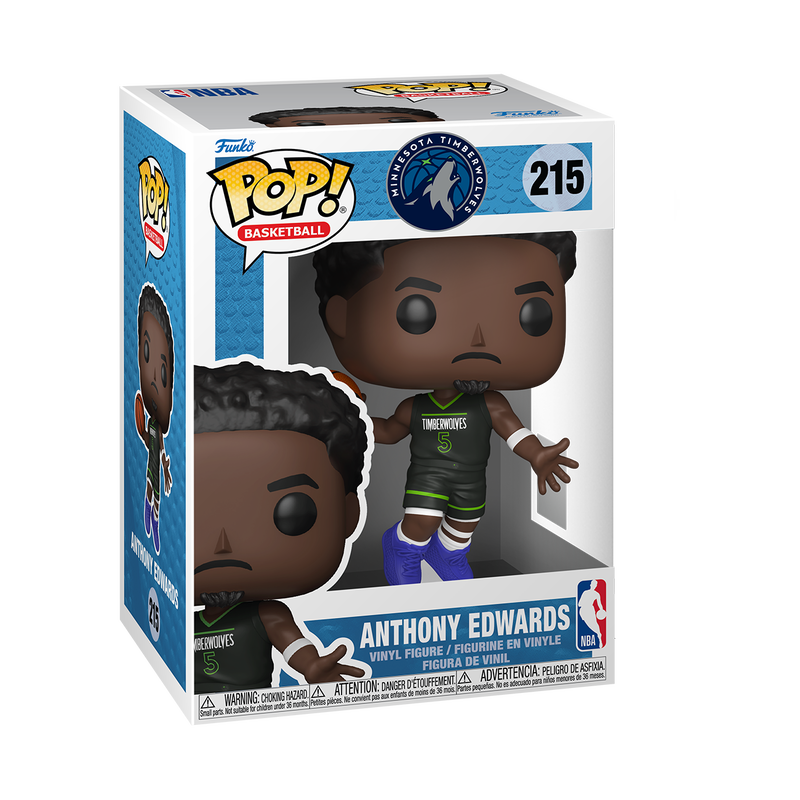📦訂購 美國代購 Funko POP! NBA Anthony Edwards (Statement Edition Jersey) Figure 明尼蘇達木狼 模型