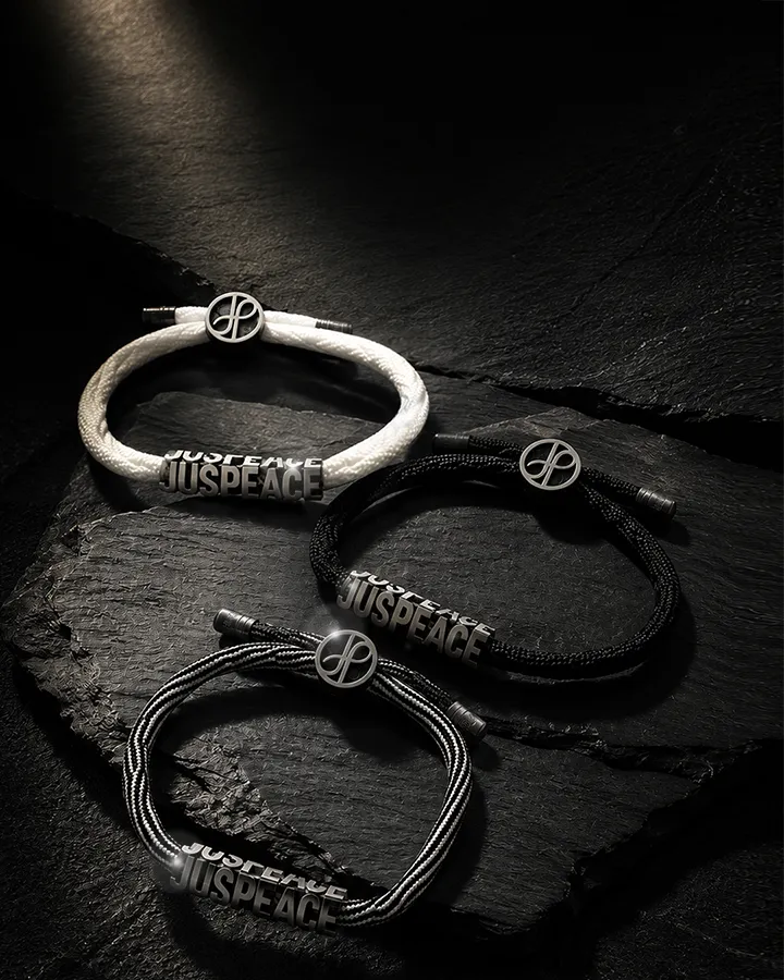 G-DRAGON 權志龍 JUSPEACE Foundation 正義與和平基金會 公益手環 手鍊