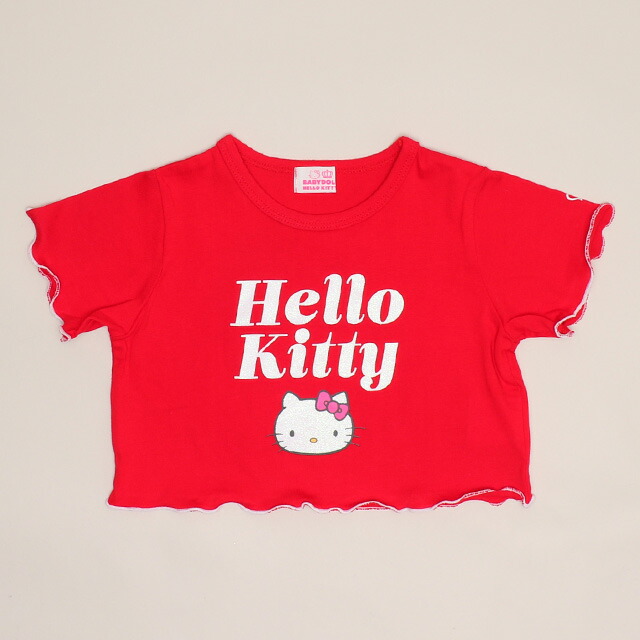 🆕【⭐訂購⭐】🇯🇵日本直送🌀#Sanrio 撞色綑邊 短身露腰 短袖T恤［4款選］🌀[ELCA-0250][260414]