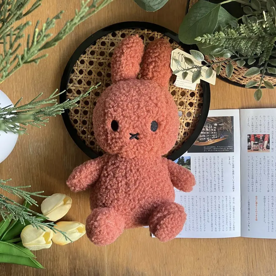 📦訂購 台灣代購 荷蘭 BON TON TOYS 米菲 Miffy 紅樺色 100%可回收環保公仔