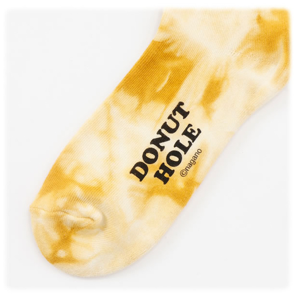 🎀【預訂】 Chiikawa x Talking 扎染襪 Yellow 23-25cm