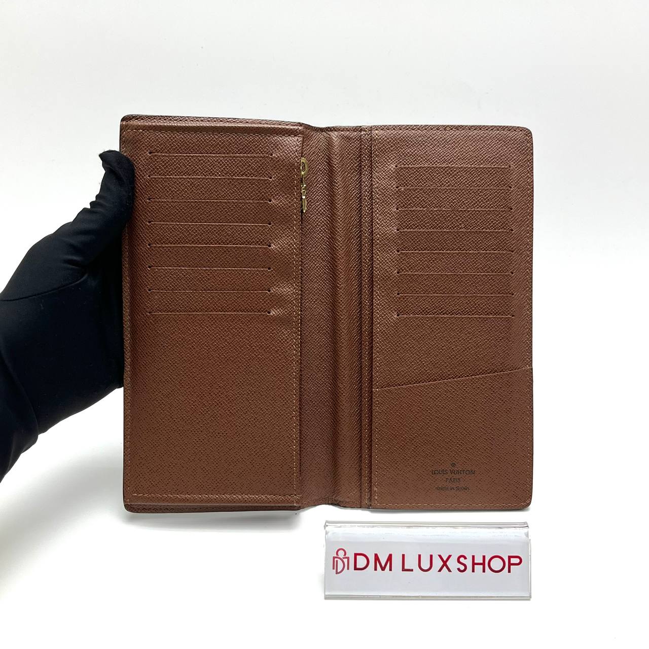 LV Monogram Brazza Long Wallet