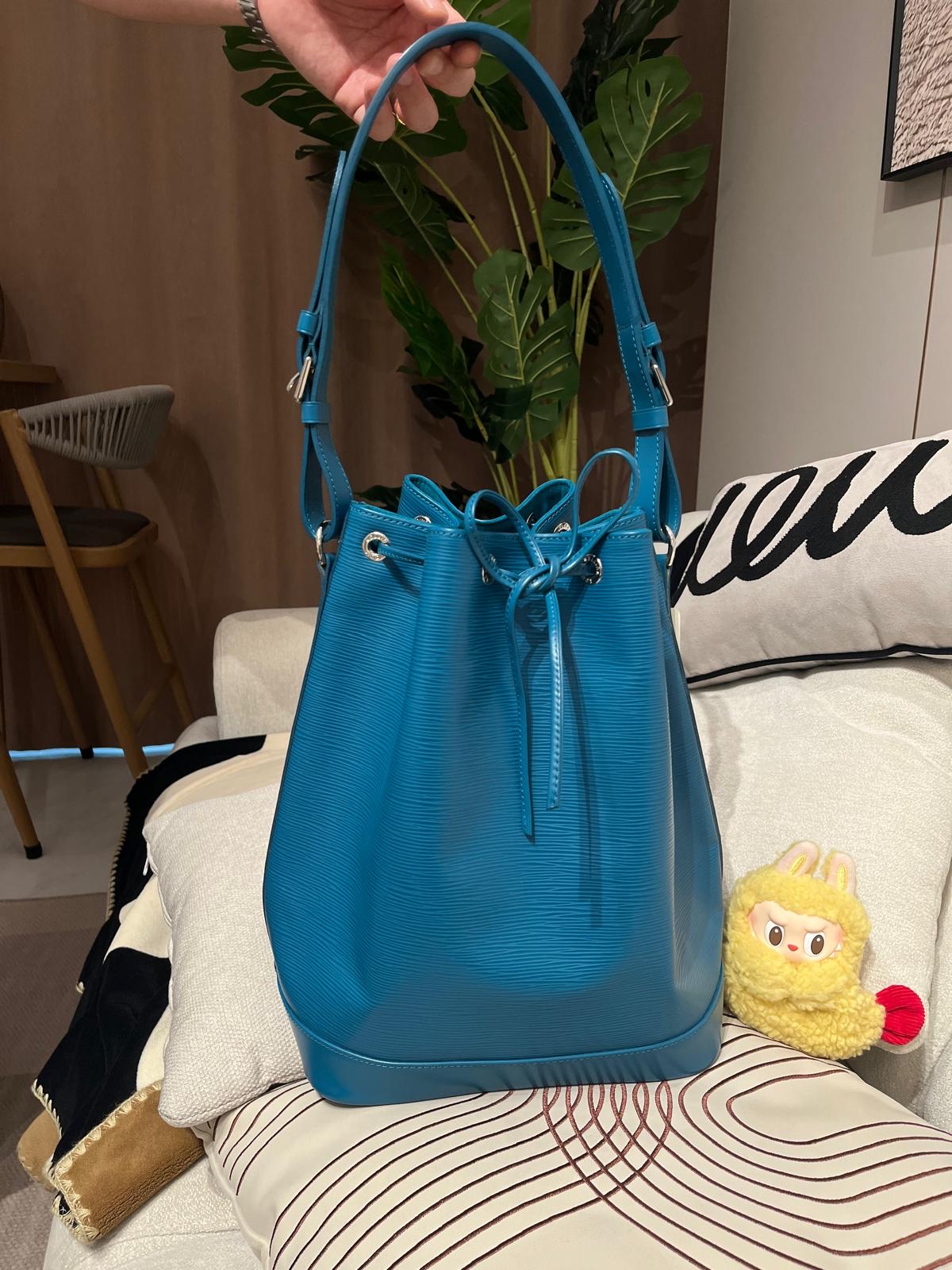 Lv Noe mm bucket bag epi leather 100%Authentic, 95%new ✅Dust bag