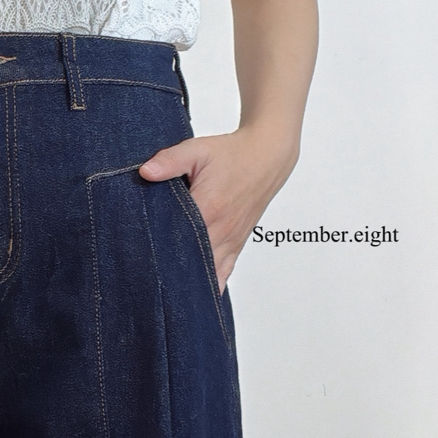 原色中腰牛仔褲