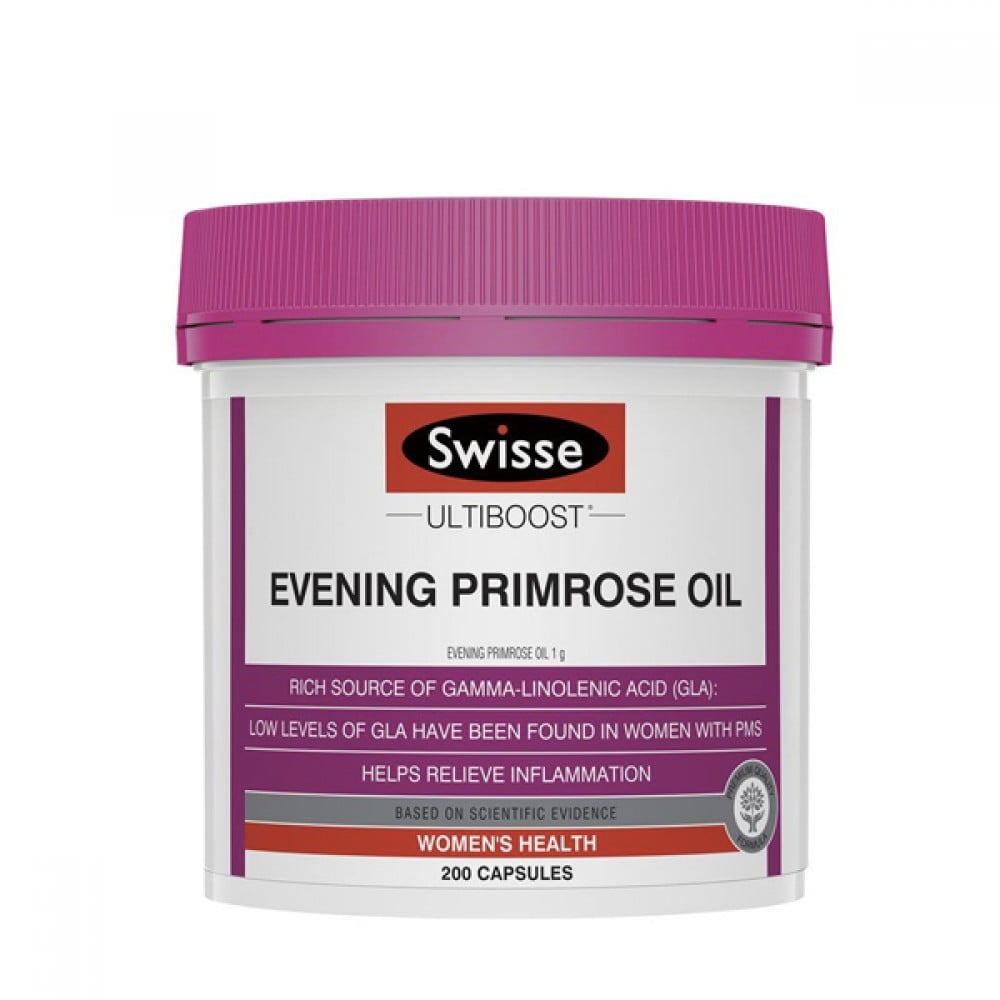 (NS)澳洲 Swisse Ultiboost Evening Primrose Oil 月見草油膠囊 200粒