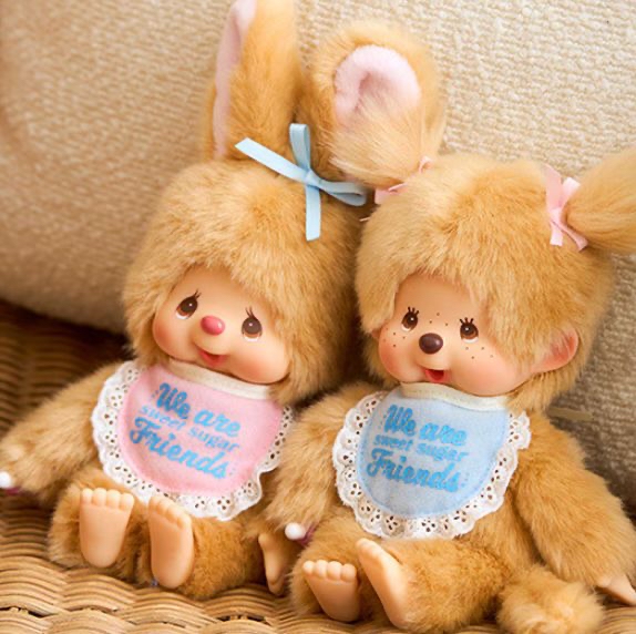 日本直送monchhichi sweet sugar friends系列公仔