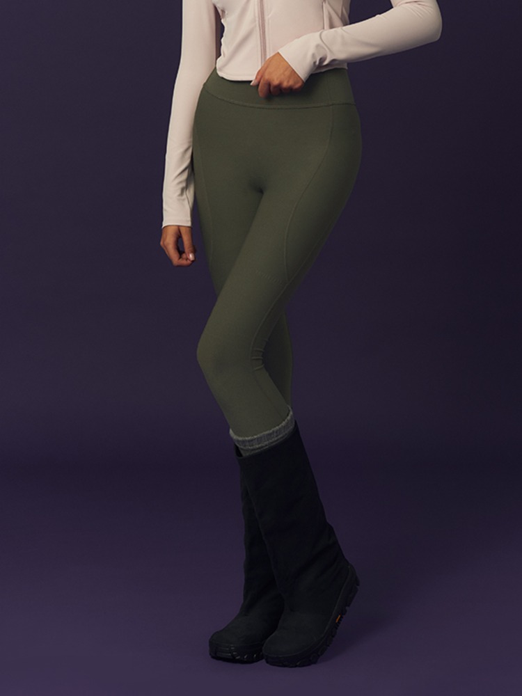 【有袋袋保暖褲】預購_Move Pocket Fleece-Lined Leggings by Grandeline