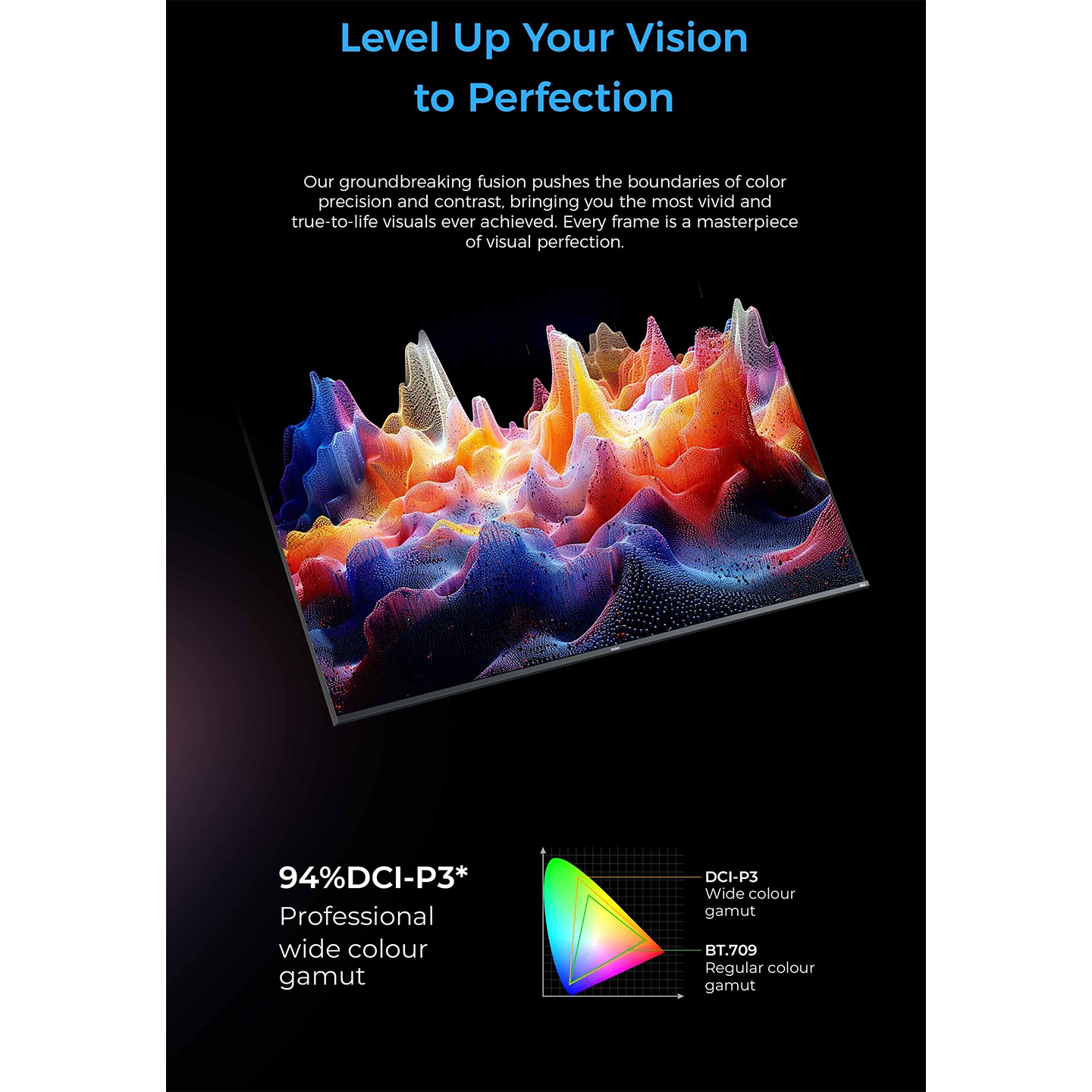 Haier 85" HQLED 4K Smart TV (H85M80FUX)