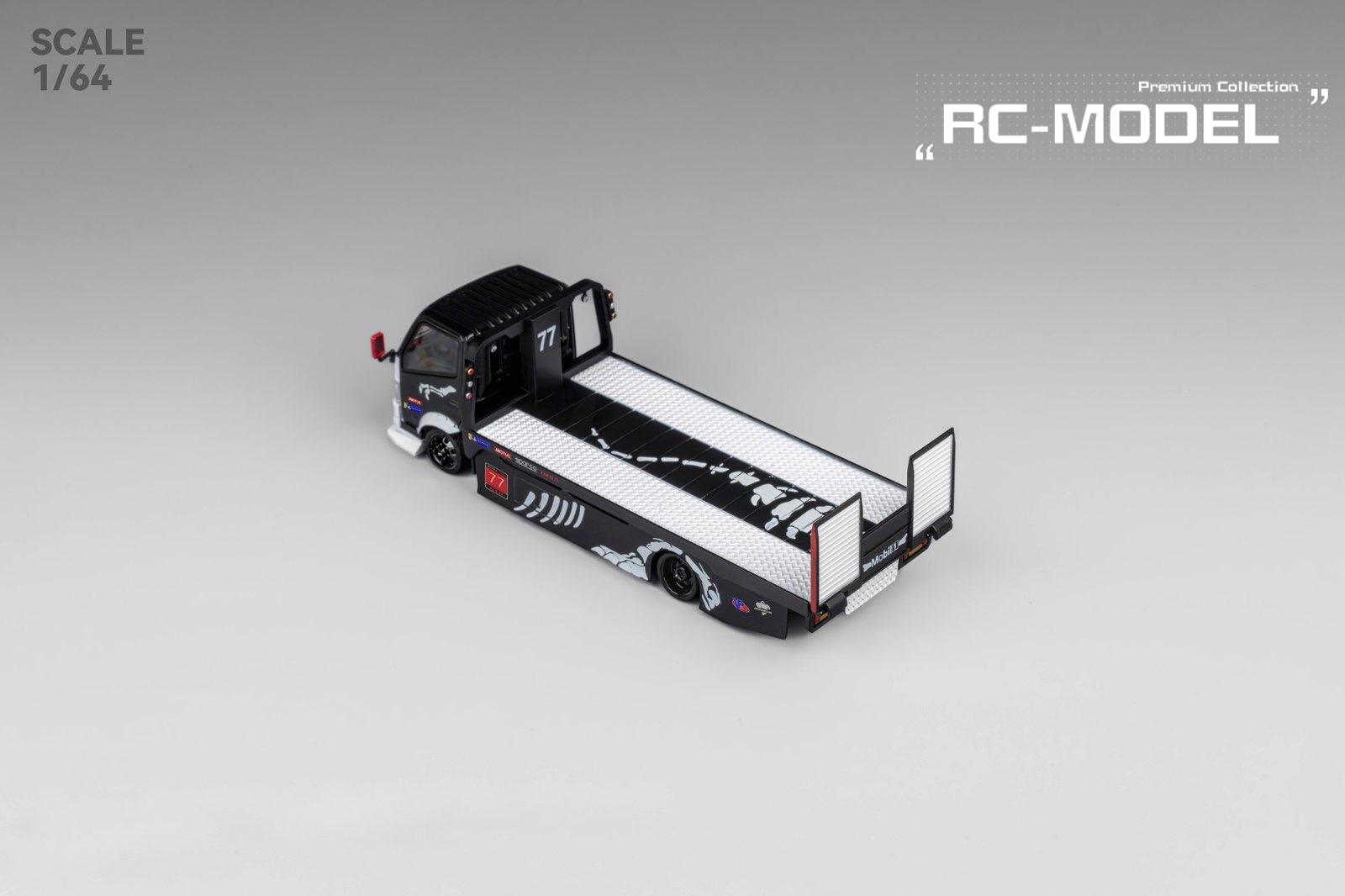 PRE-ORDER Mega Gear 1/64 MG Trailer Bone Dragon Metallic Black