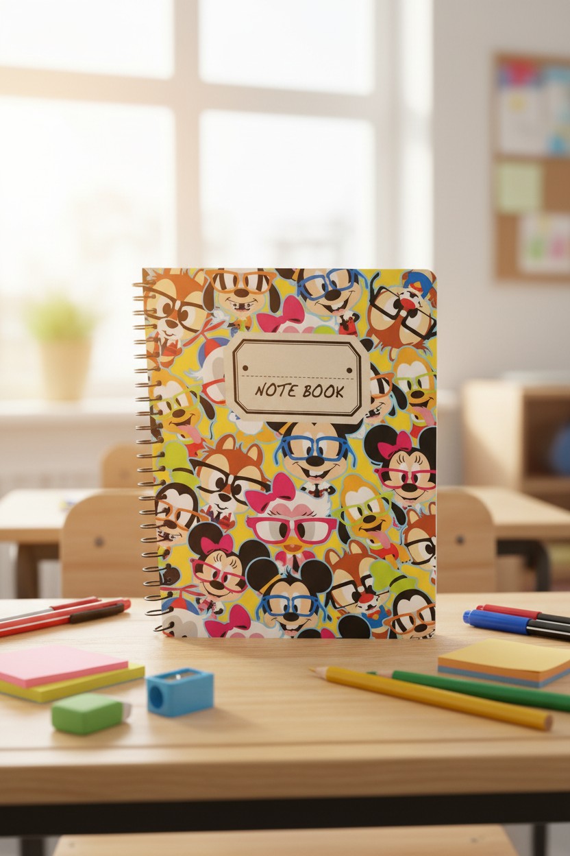 B6 筆記圈簿 Mickey And Friends  (DPNA-36K-11A)