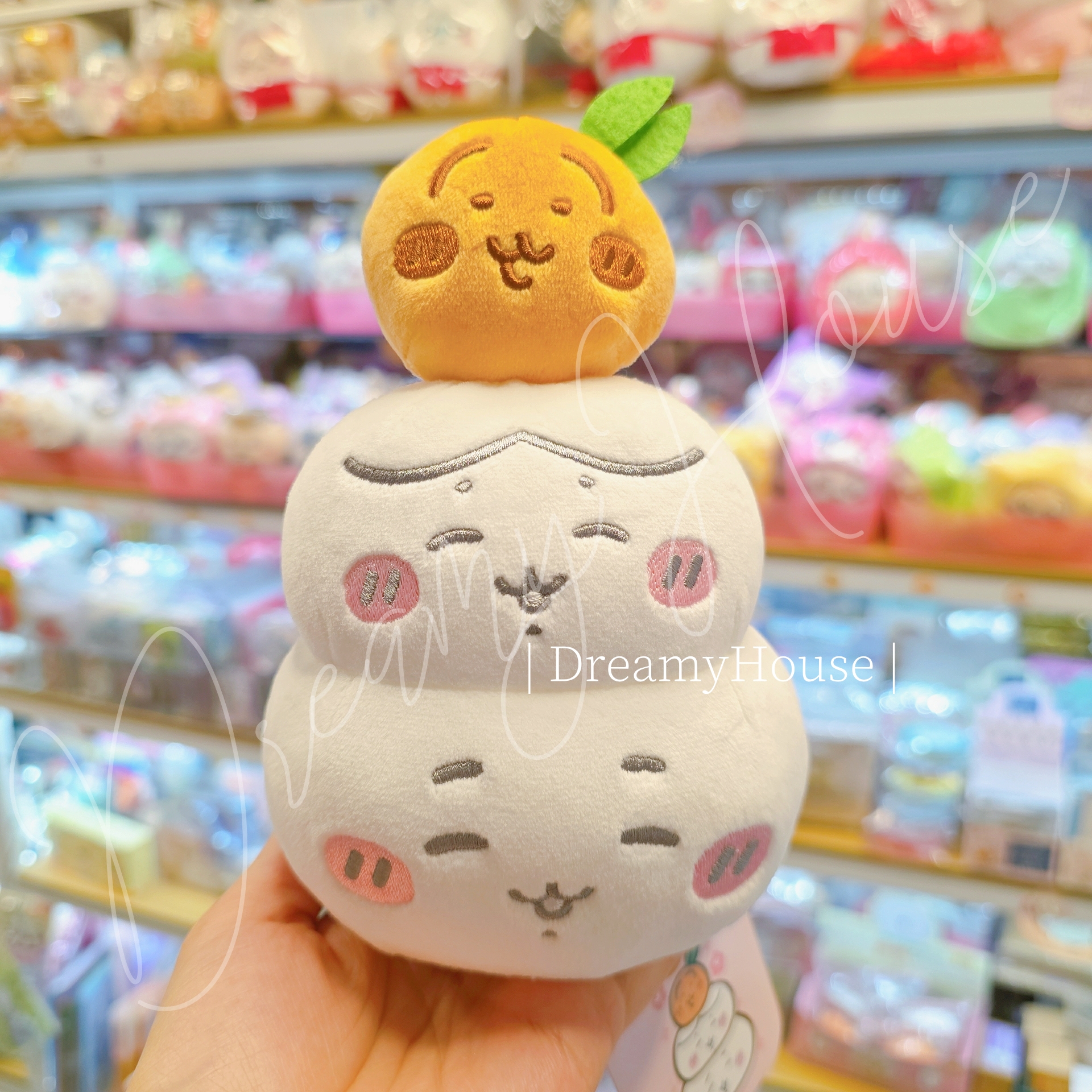 日本 Chiikawa 新年鏡餅 公仔