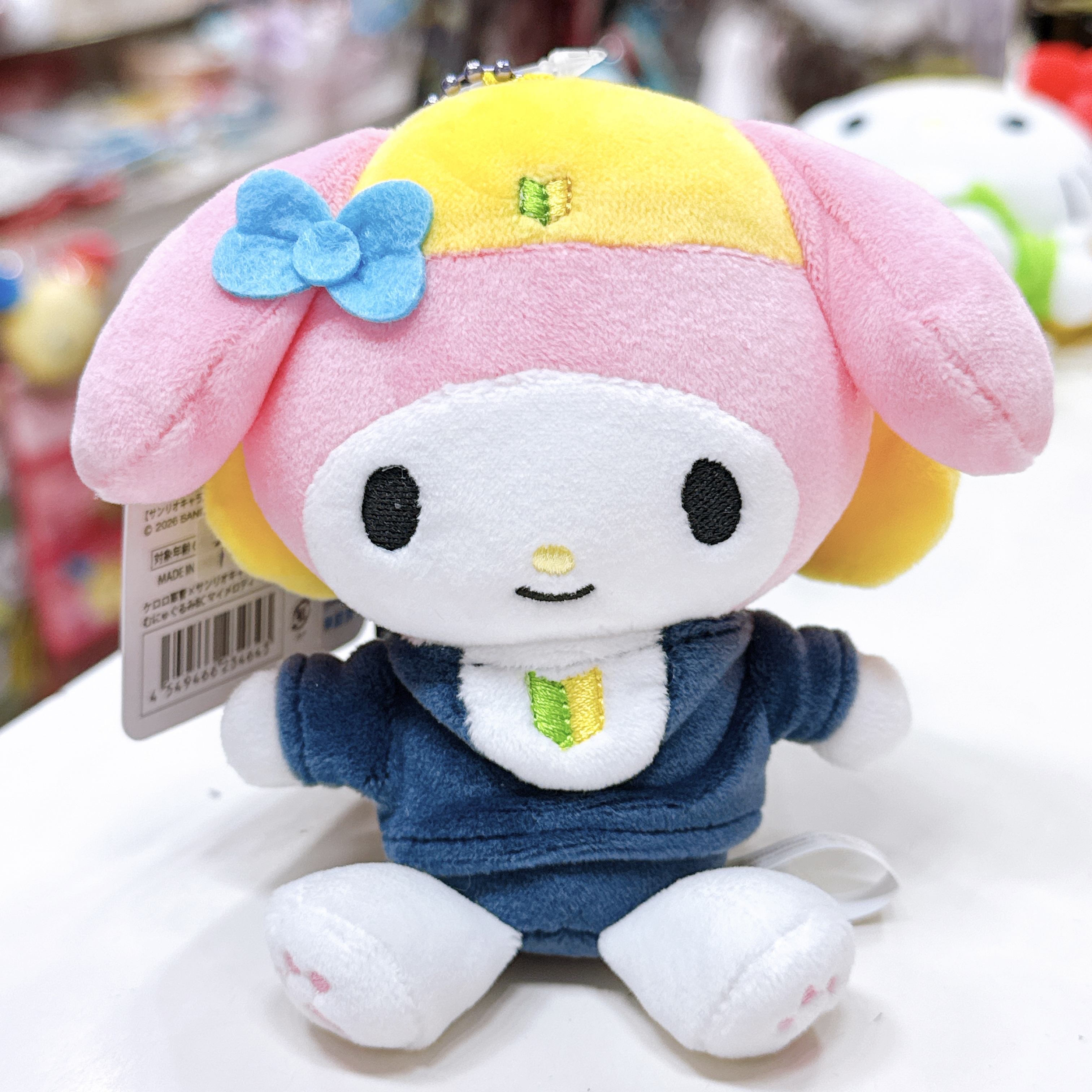 日本限定版軍曹20周年聯成Sanrio角色公仔掛飾