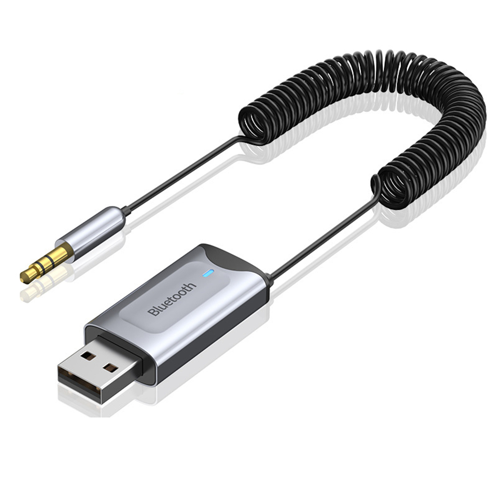 新款車載藍牙接收器 AUX適配器音樂播放器 PC6526