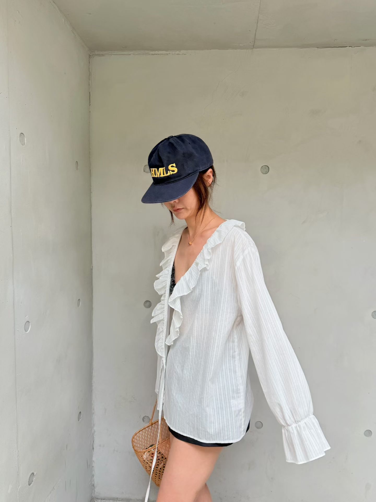 🇰🇷東大門女裝 | raffles shirt white