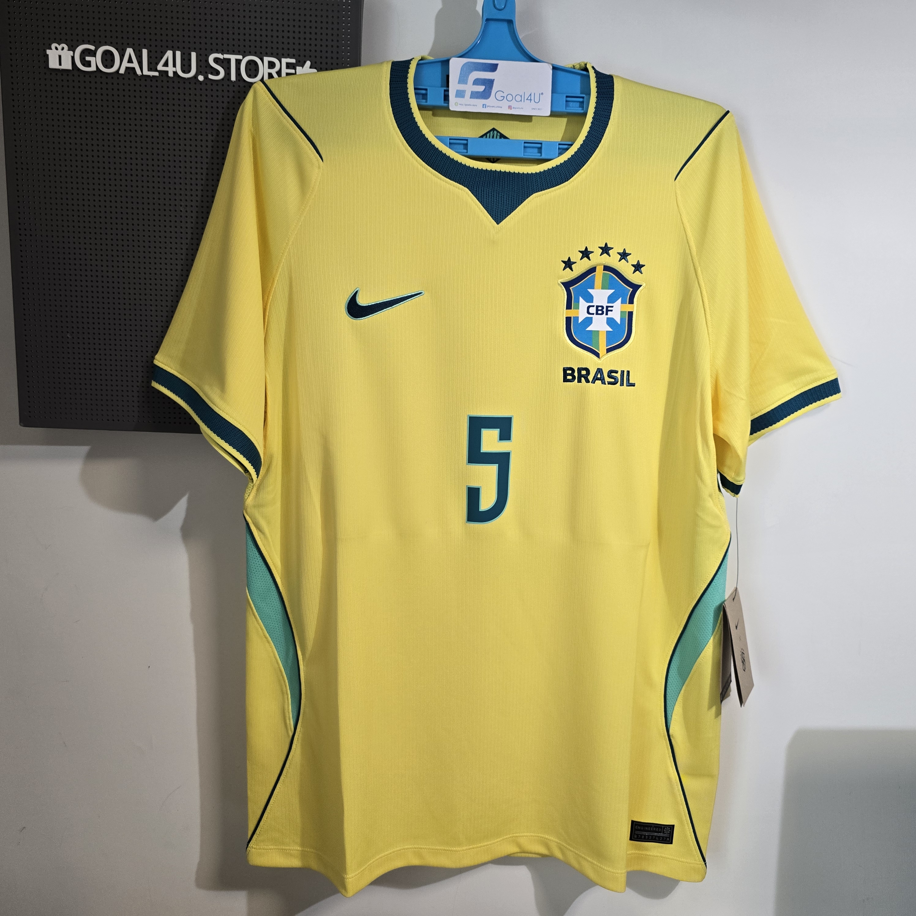 🇧🇷💙🔥 Nike x Jordan Brazil 巴西 2026-27 主場球迷版球衣 (可加印字章) IF7054