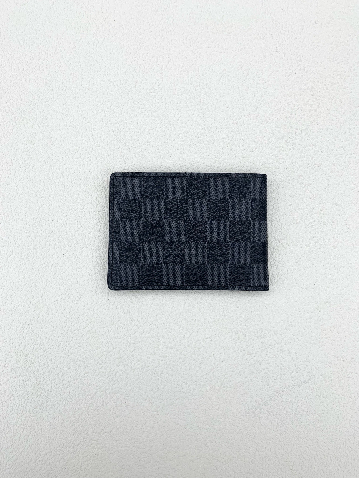 【預訂貨品】LV黑色棋盤男款短銀包