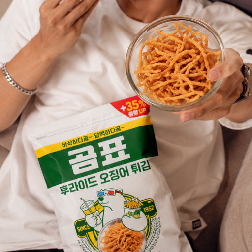 韓國 白熊 脆炸魷魚條 270g ｜Gompyo Fried Calamari