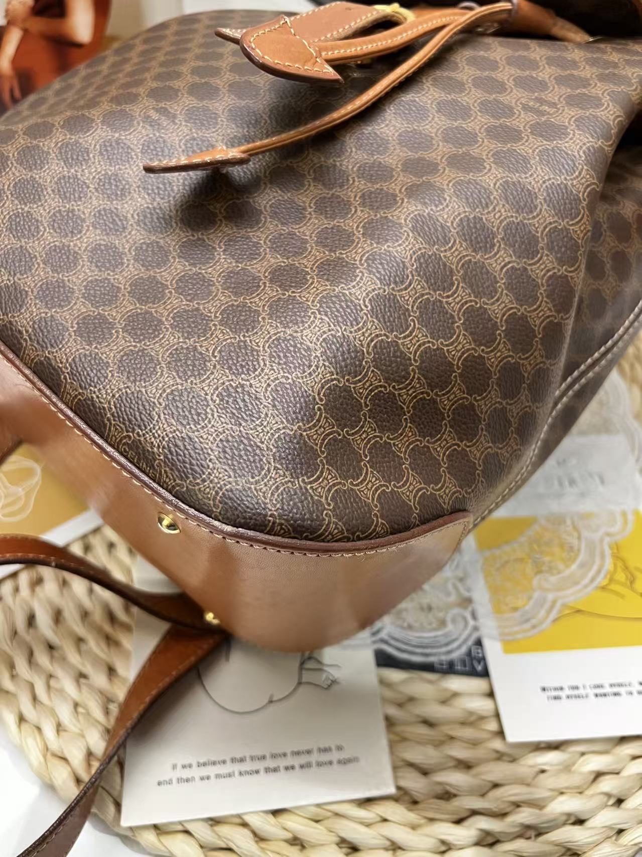 Celine Vintage Macadam Backpack