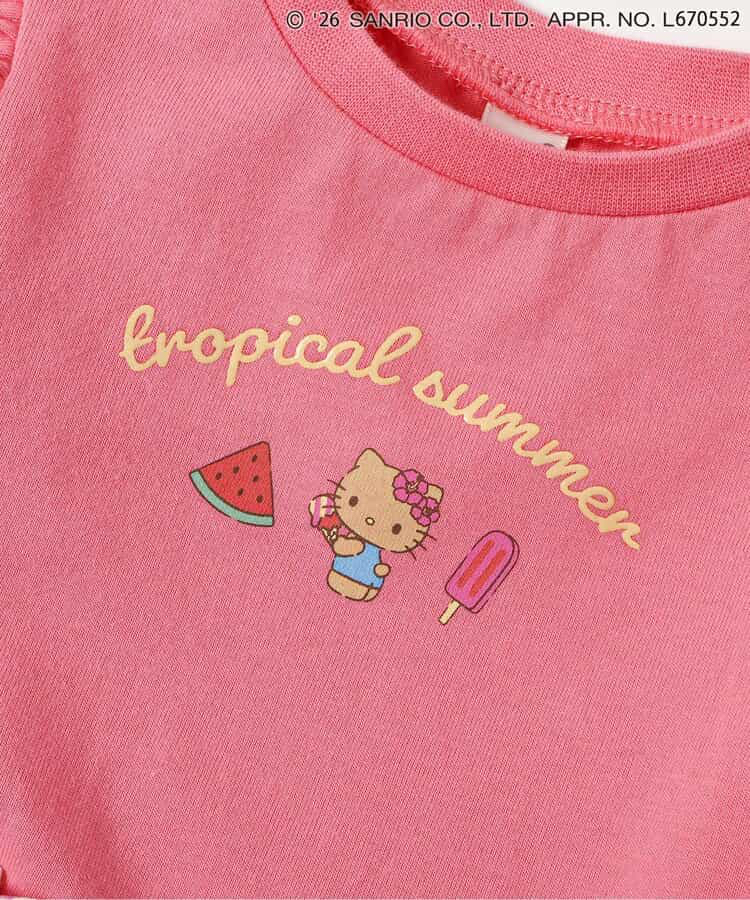 🇯🇵預訂 日本直送🇯🇵Apres les cours x Sanrio系列三色烘烤人物印花花卉滿拼接荷葉邊連身裙