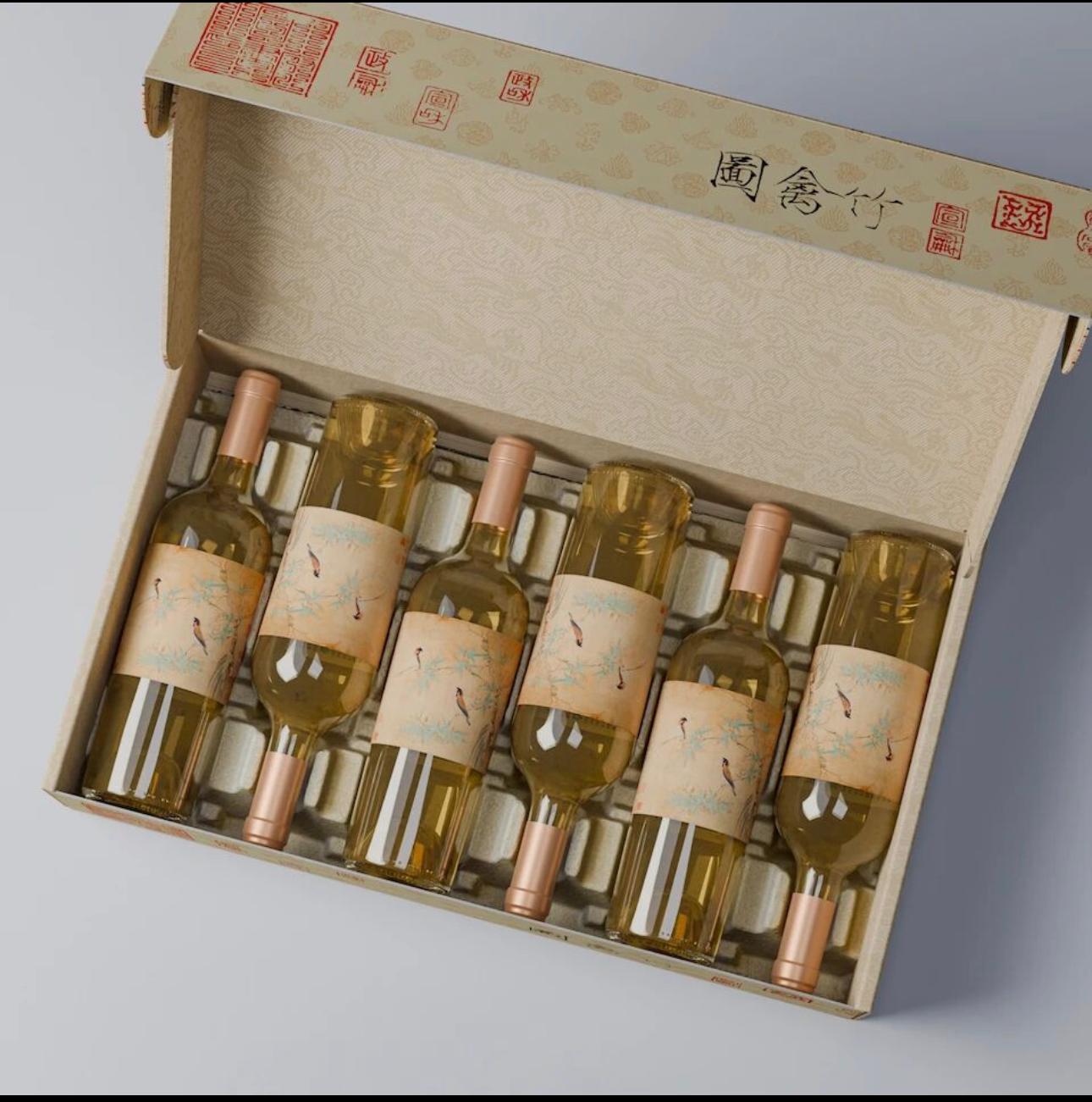 竹禽圖霞多麗乾中國白酒 2023  Zhu Qin Tu Chardonnay 2023 China 13% 750ml