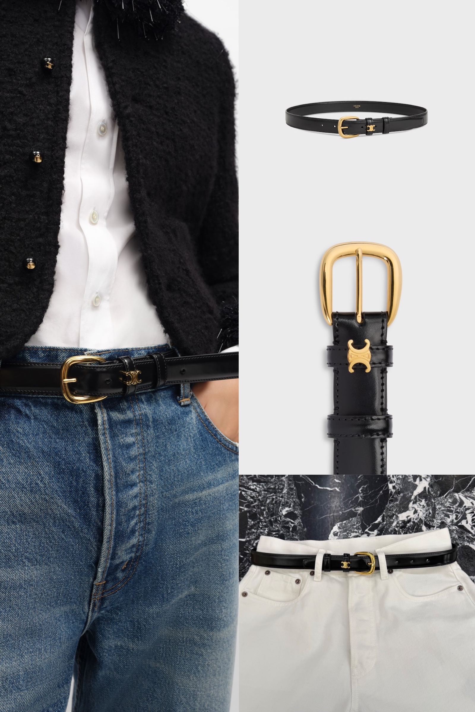 限時優惠✨新款🆕訂貨📮Celine 2.5cm Vivienne belt   小logo 更低調 Size 75/80/85