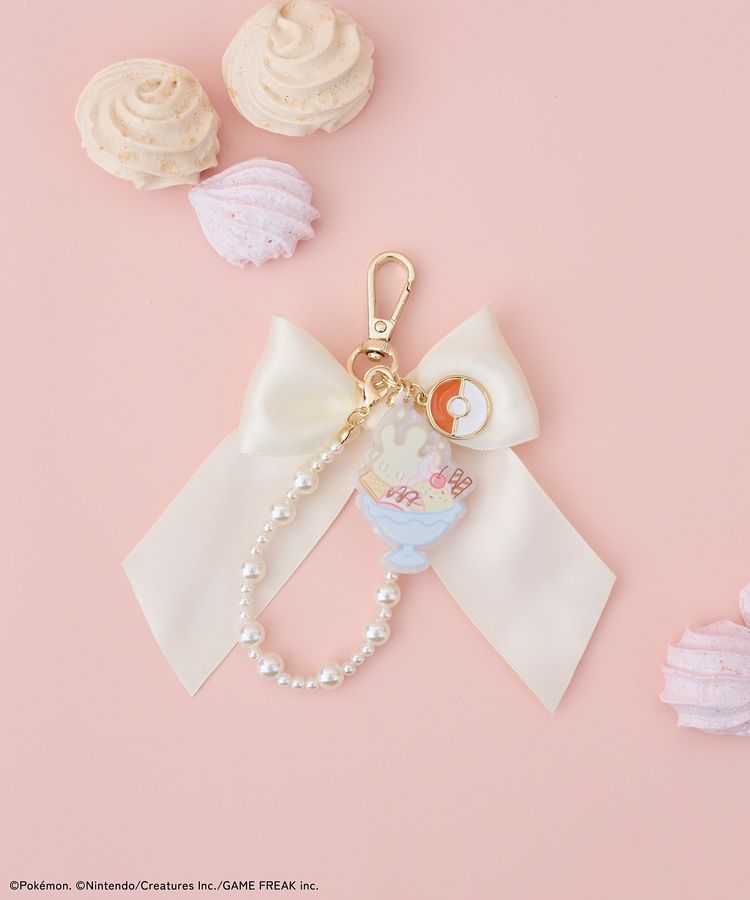🎀【預訂】 PokePeace x Maison de FLEUR 絲帶掛飾 - Mahomil