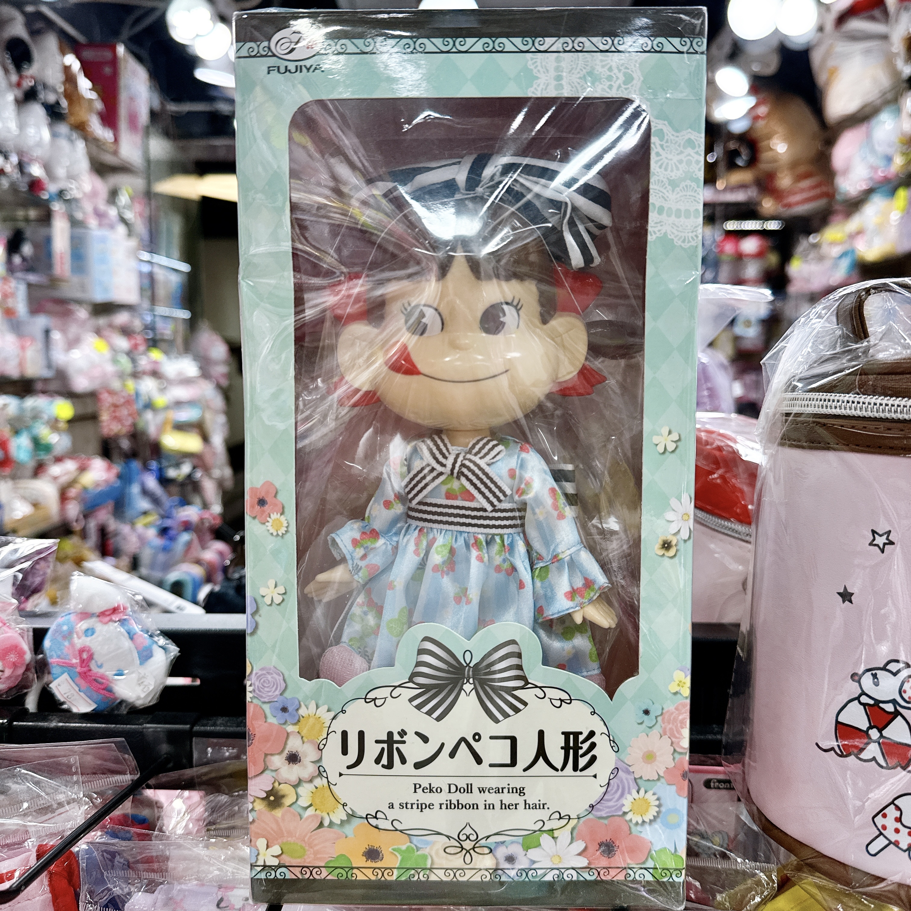 2015年日本牛奶妹人形公仔 中古 包裝盒約嘅28 cm