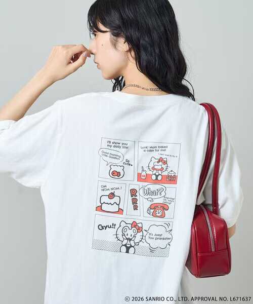 預訂 FREAK'S STORE Hello Kitty短袖Tee [貨號26A733]