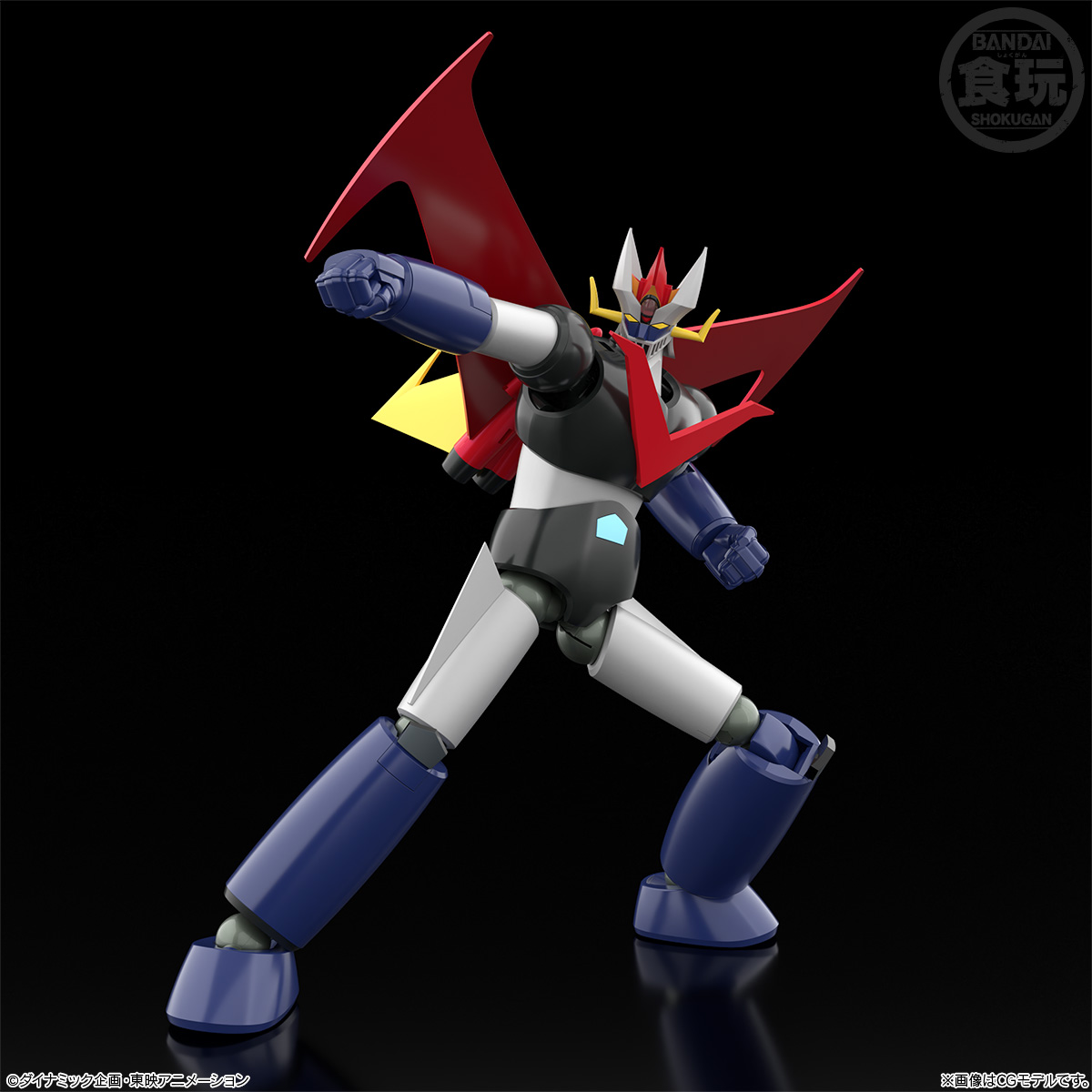 (預訂訂金 $100) (總價 $347) Bandai SMP [Shokugan Modeling Project] 鐵甲萬能俠 食玩 (行版) Great Mazinger