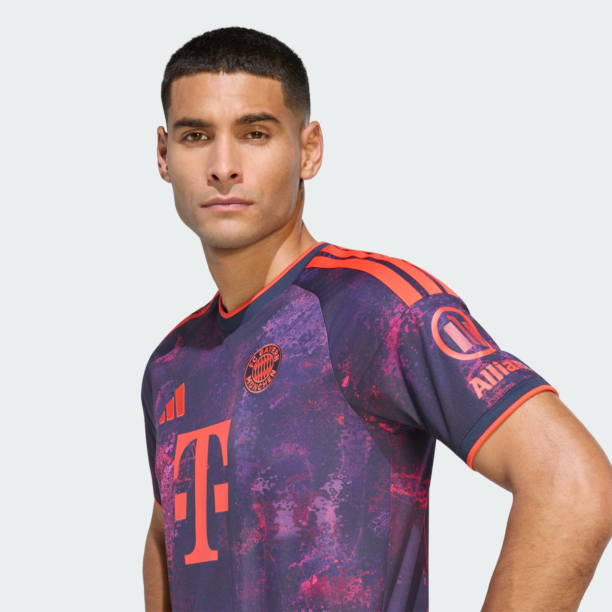 Adidas Bayern Munich 拜仁慕尼黑 2026-27 三客球迷版球衣 (可加印字) KQ6515