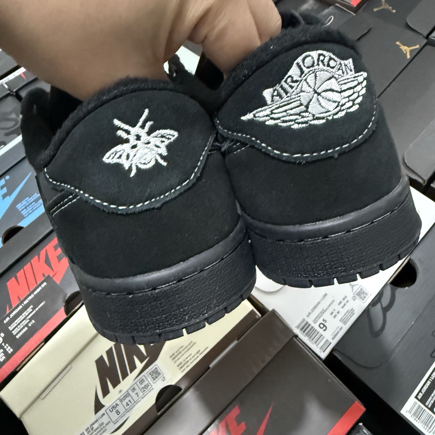 Travis Scott x Air Jordan 1 Low OG SP "Black Phantom" DM7866-001