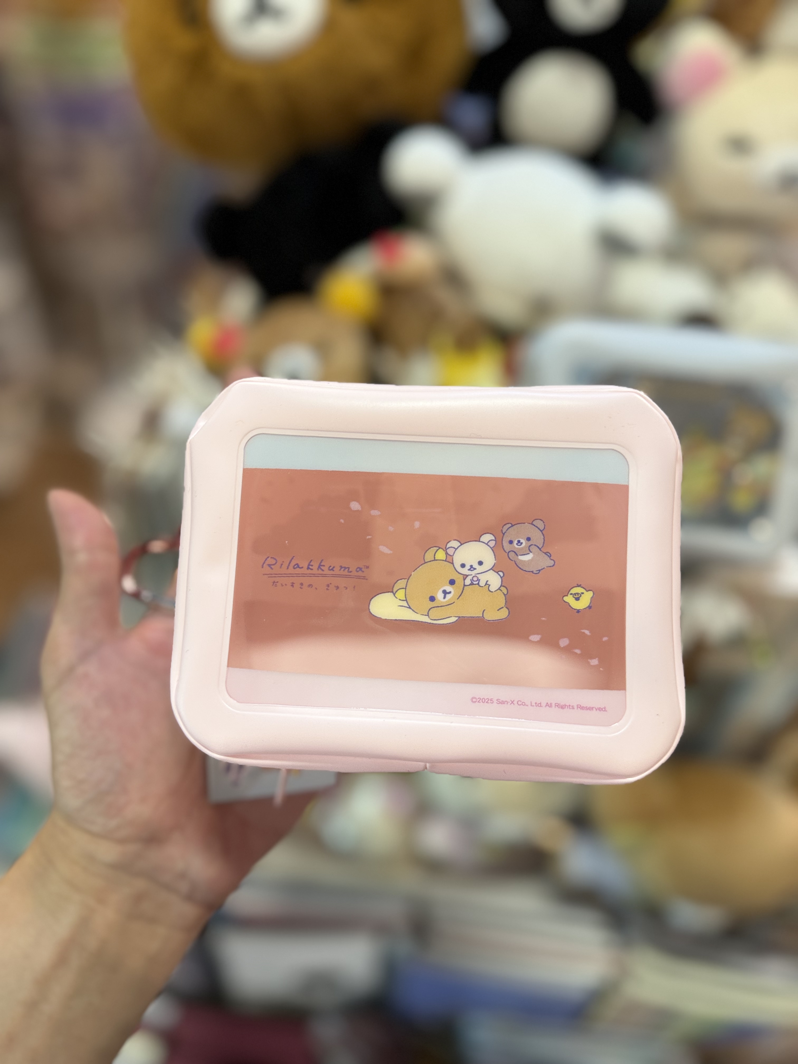 《現貨》全新rilakkuma 方型小物袋
