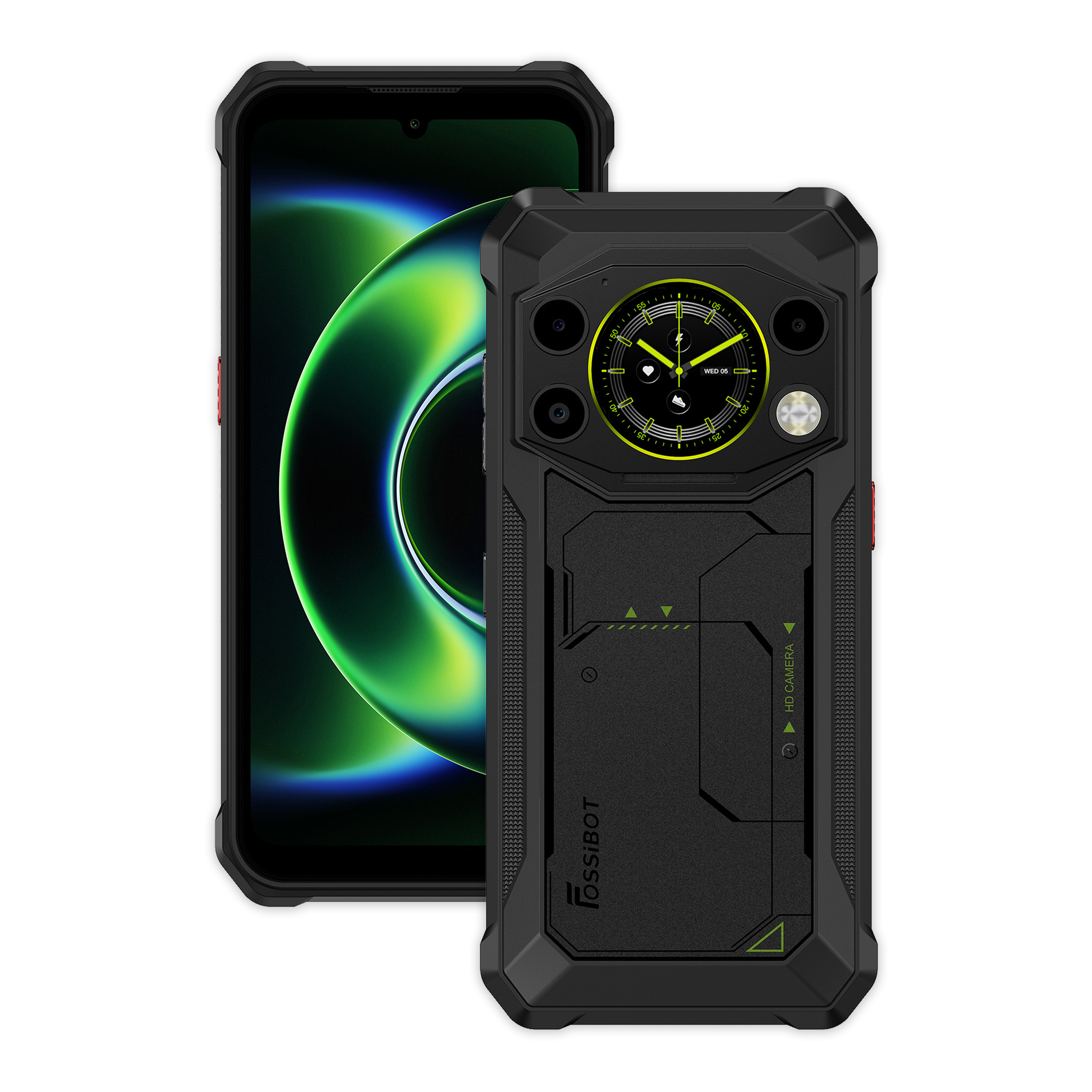 FOSSiBOT F117 | 6.745吋 10000mAh 1.32吋背屏 三防手機