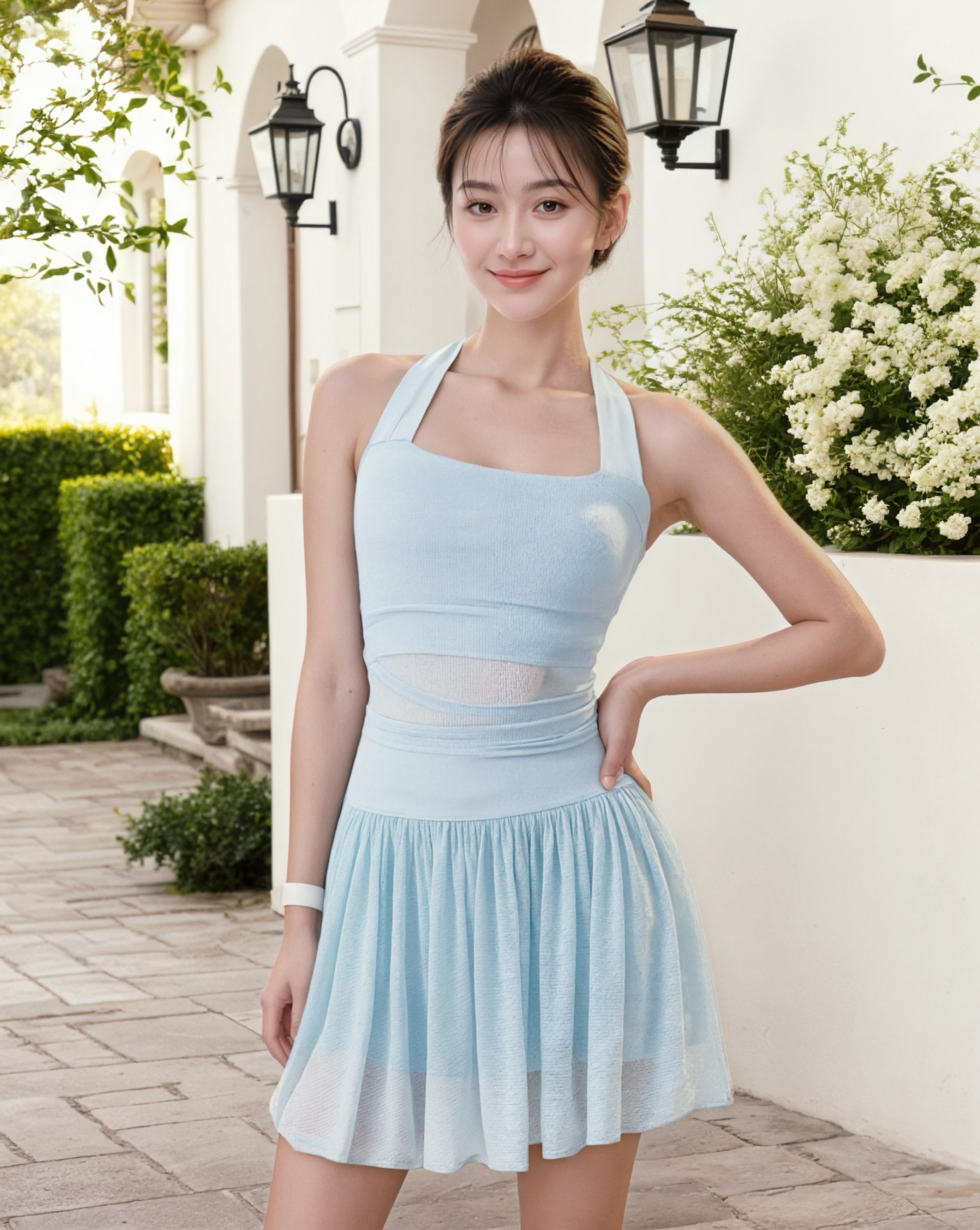 雲感瑜珈背心網紗美背運動內衣