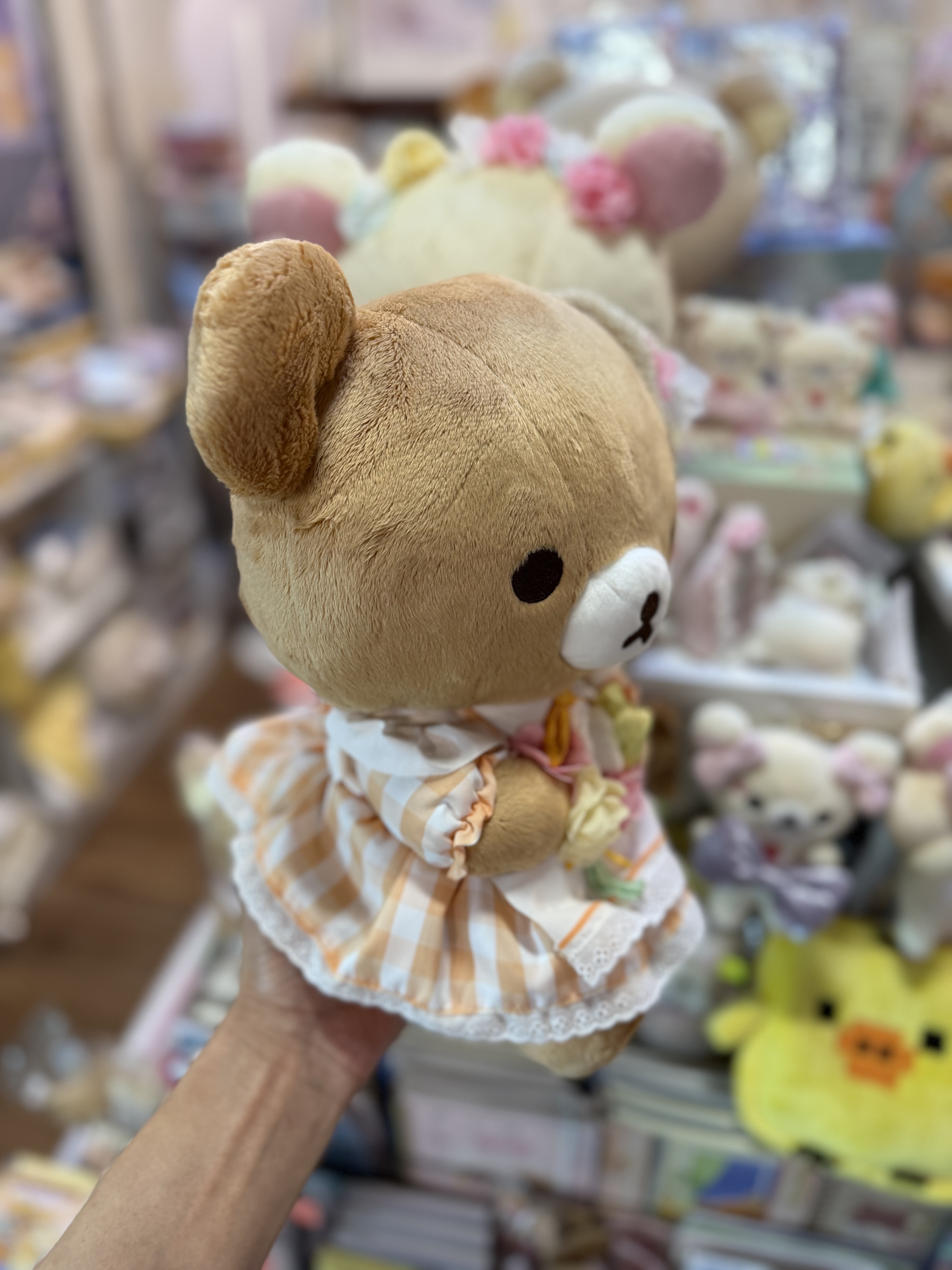 《現貨》全新日本有樂町pop up店限定 花花造型公仔（M size)