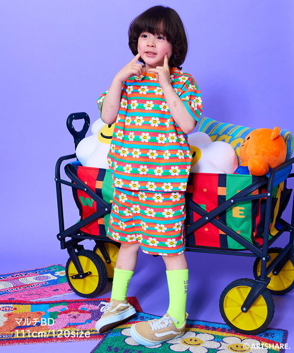 🇯🇵預訂 日本直送🇯🇵Markey’s x Wiggle Wiggle四色圖案滿印華夫格短褲