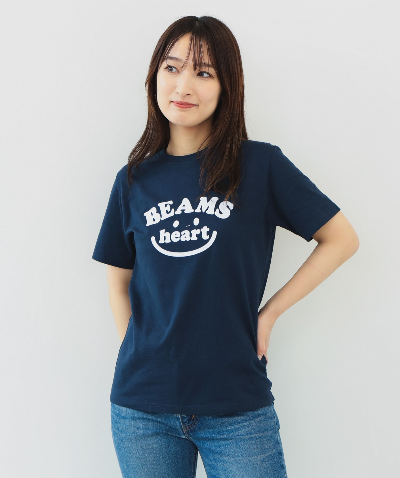 日本BEAMS Smile Logo Tee