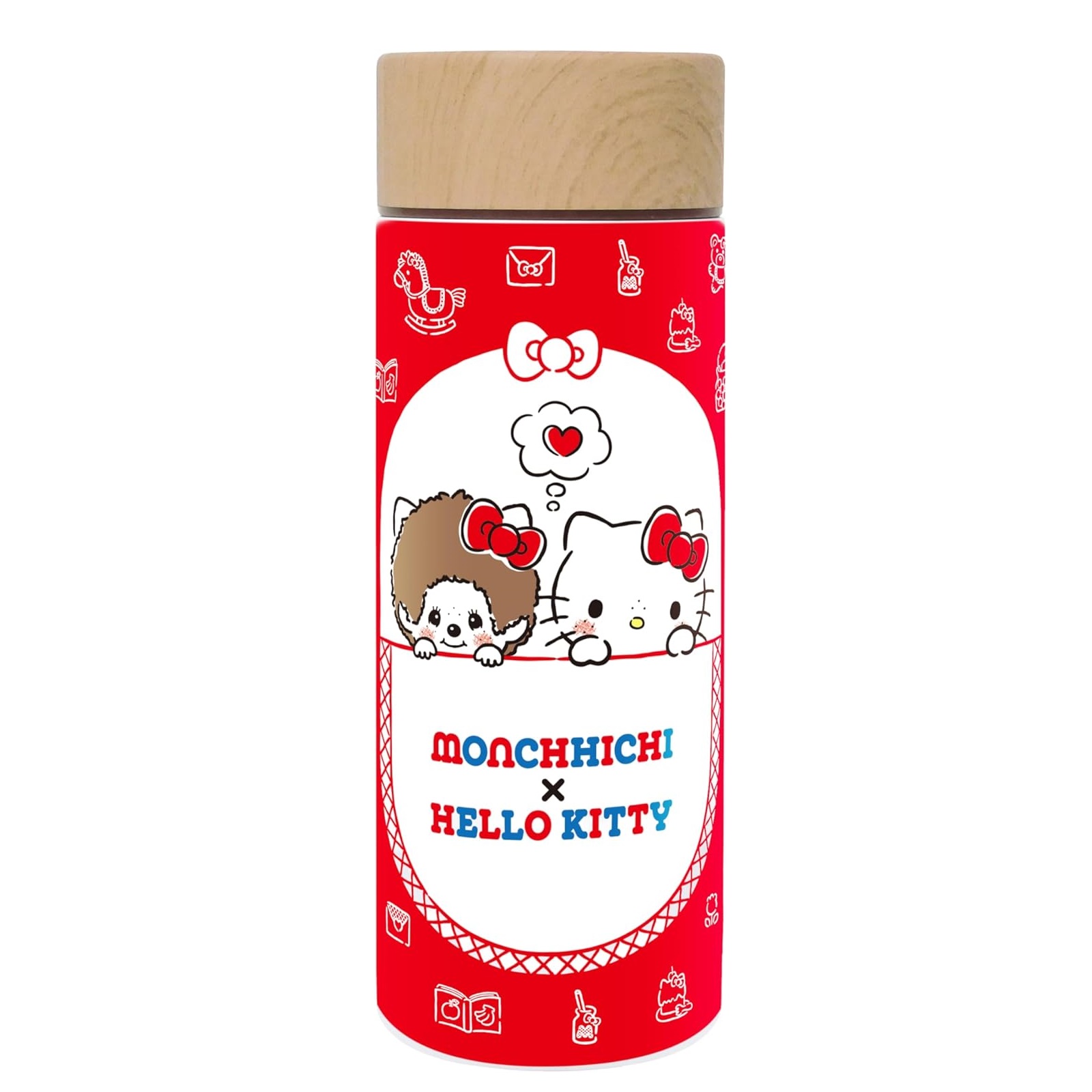 現貨｜Monchhichi x Hello Kitty 日版 不銹鋼 保溫杯 300ml (131-001)