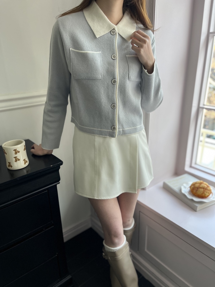 Front-Overlap Skorts (Ivory)